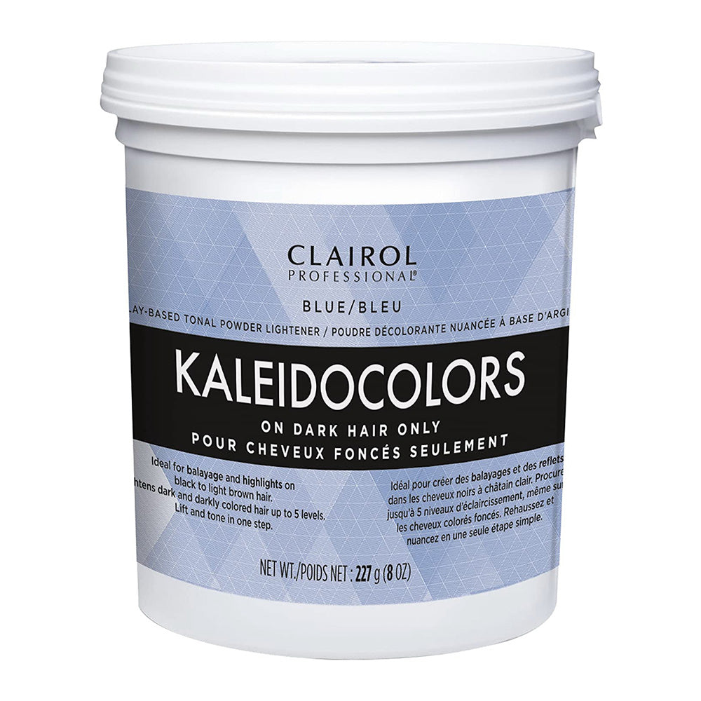 KaleidoColor Vibrant Blue Hair Dye Powder Bold and Long Lasting Color 8Oz (227g)